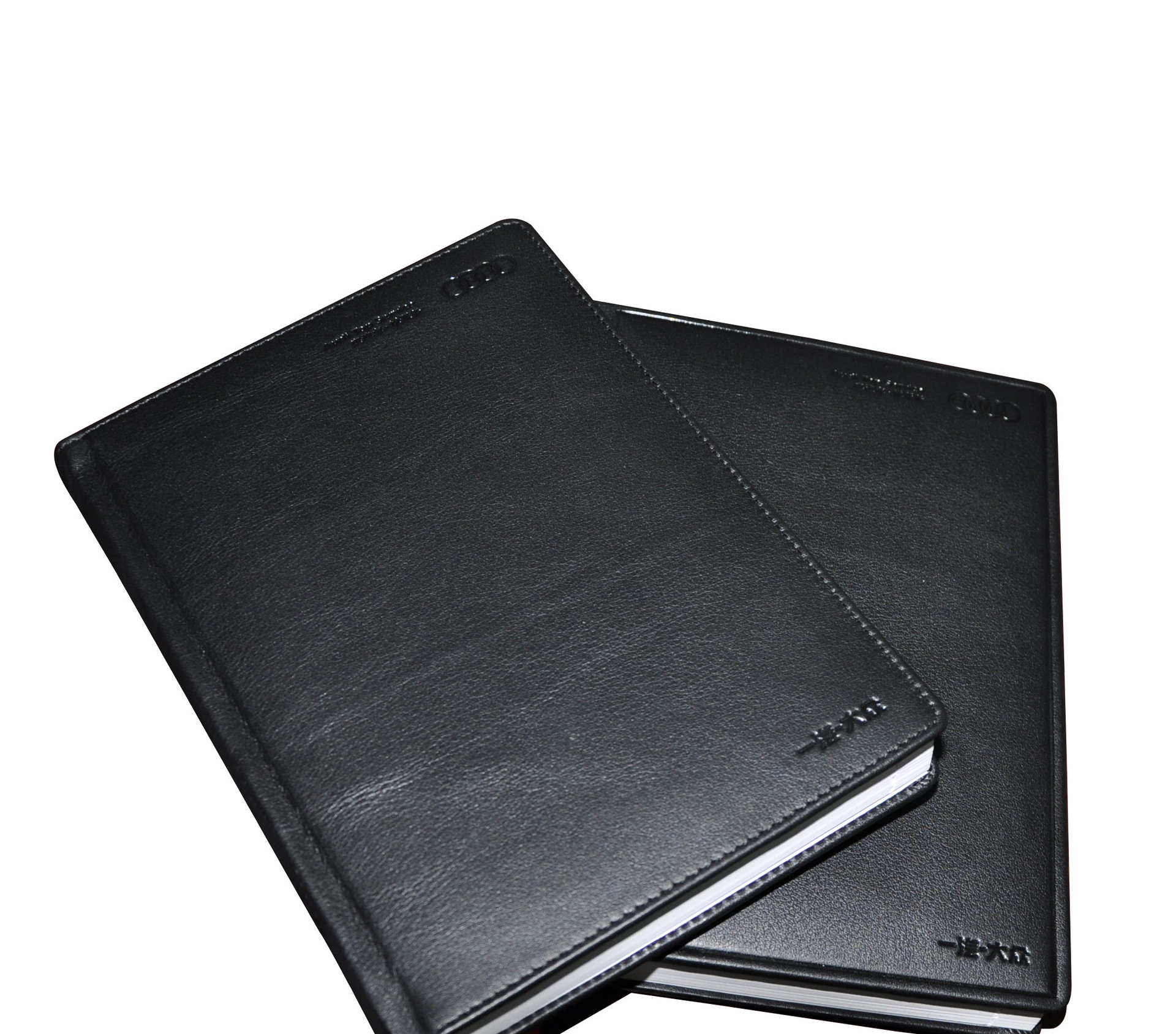 笔记本定制 奥迪笔记本 高档精装本 真皮笔记本 品质保障-「练习本」-