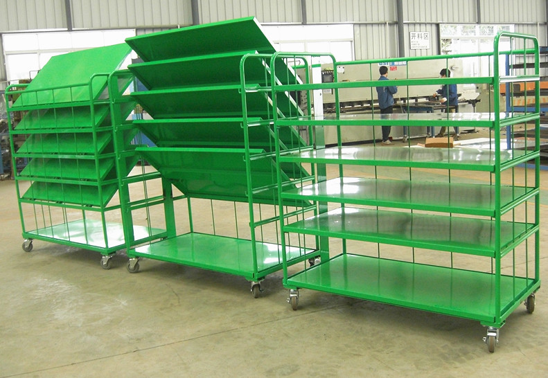 物流台车 多层板物流台车 六层台车 广州本泽厂家