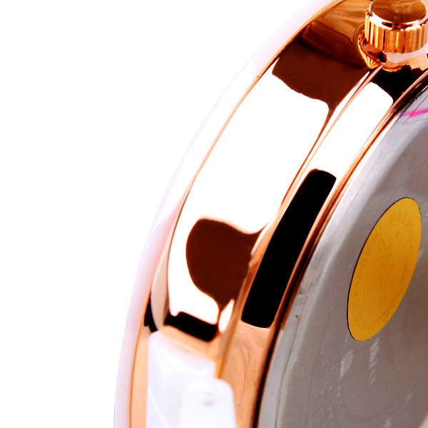 满钻陶瓷手表 正品milisha女士镶钻石英手表 礼品表163804