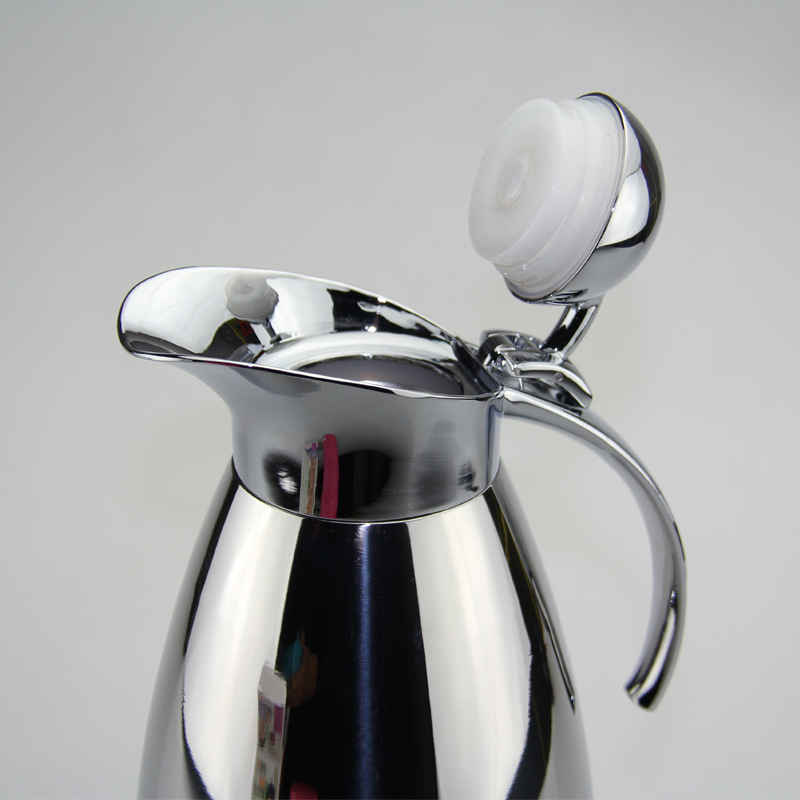 欧式真空咖啡壶 匡迪956号咖啡壶不锈钢咖啡壶 礼品保温保冷水壶