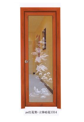 平开门厨房门铝合金厕所门洗手间门卫生间门不带包边图片_13