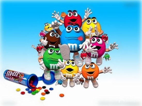 6g牛奶巧克力m&m豆