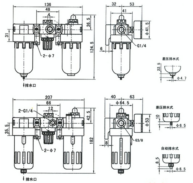  三聯(lián)件油霧分離器油量怎么調(diào)_三聯(lián)件油霧分離器油量怎么調(diào)整