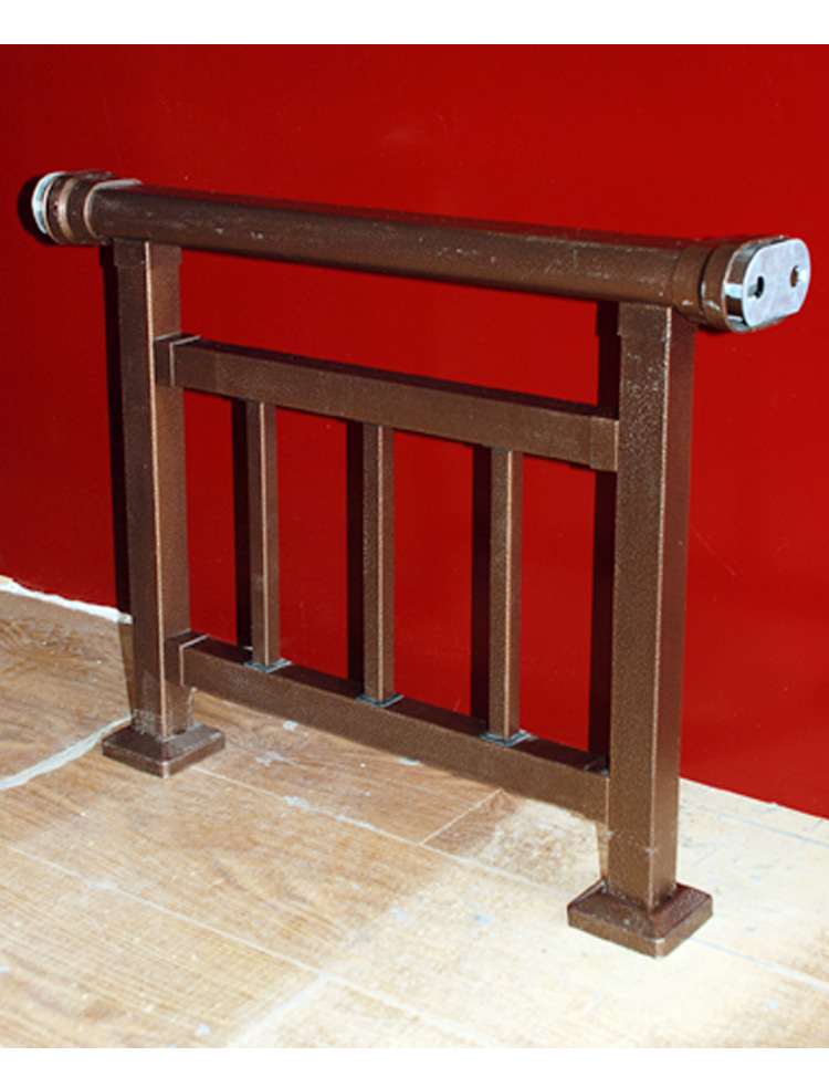 红门金刚护栏 锌钢阳台栏杆 p-平头 红门实木楼梯立柱 栏杆立柱