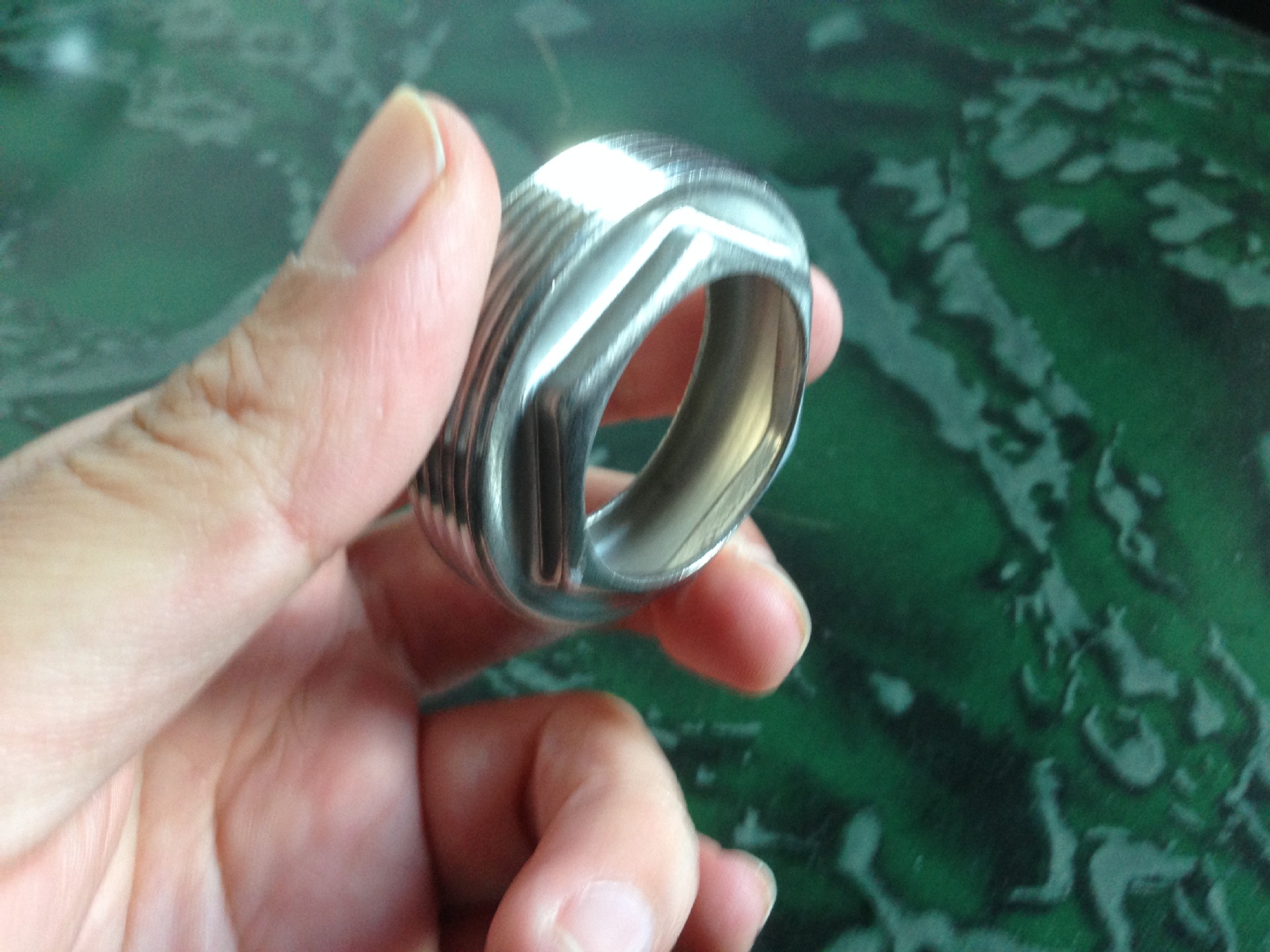 水龙头配件水暖压帽 水龙头压盖压帽 阀芯螺帽 不锈钢六角压帽