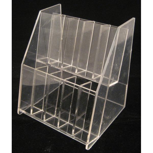 亚克力多功能双层透明资料展示架