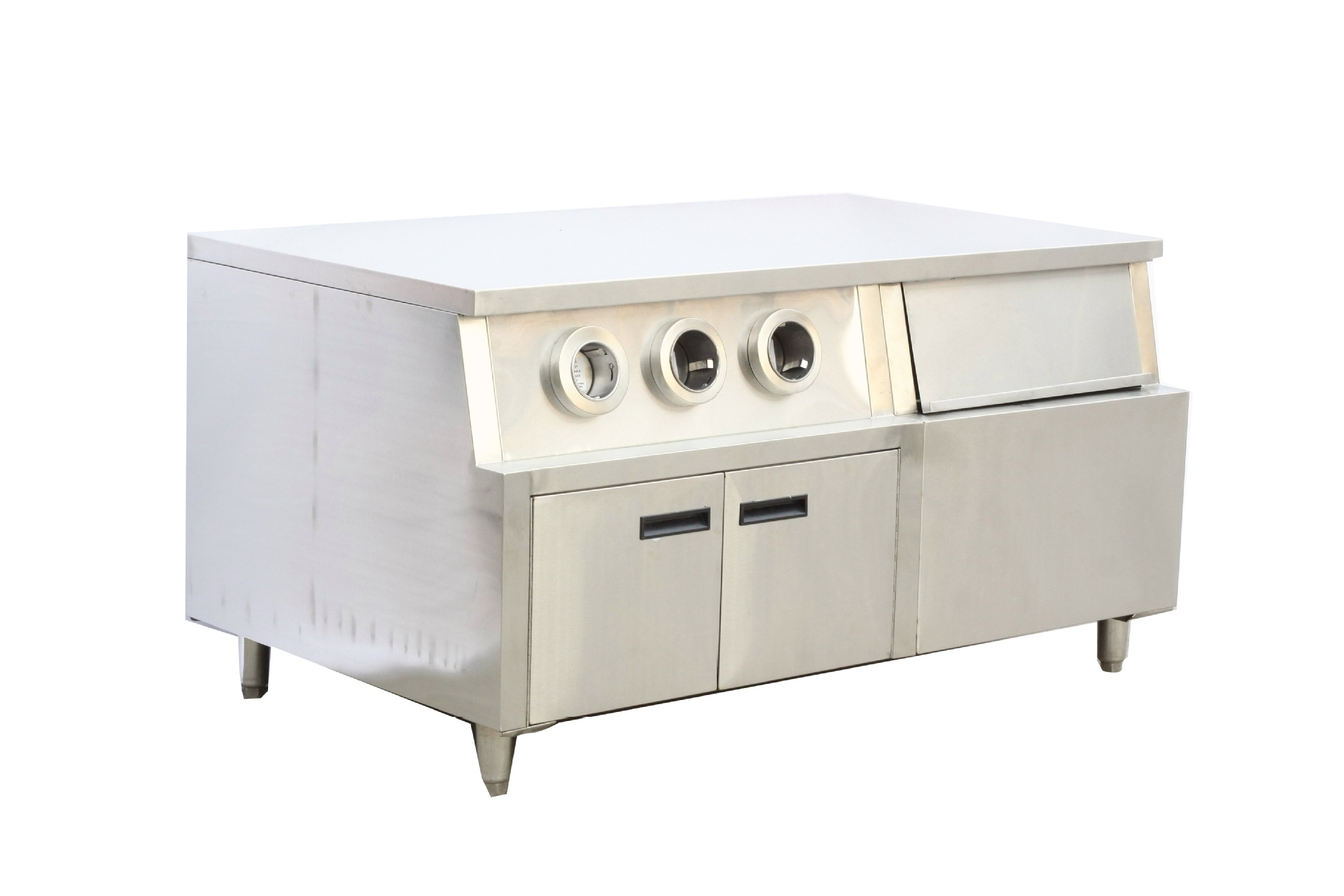 中心岛杯筒储物柜连储冰槽