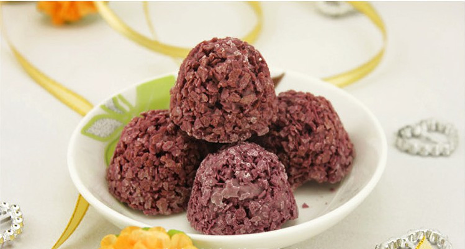 韩世 心缘紫薯巧克力 糖果巧克力 独立小包装 整箱批发18斤/箱