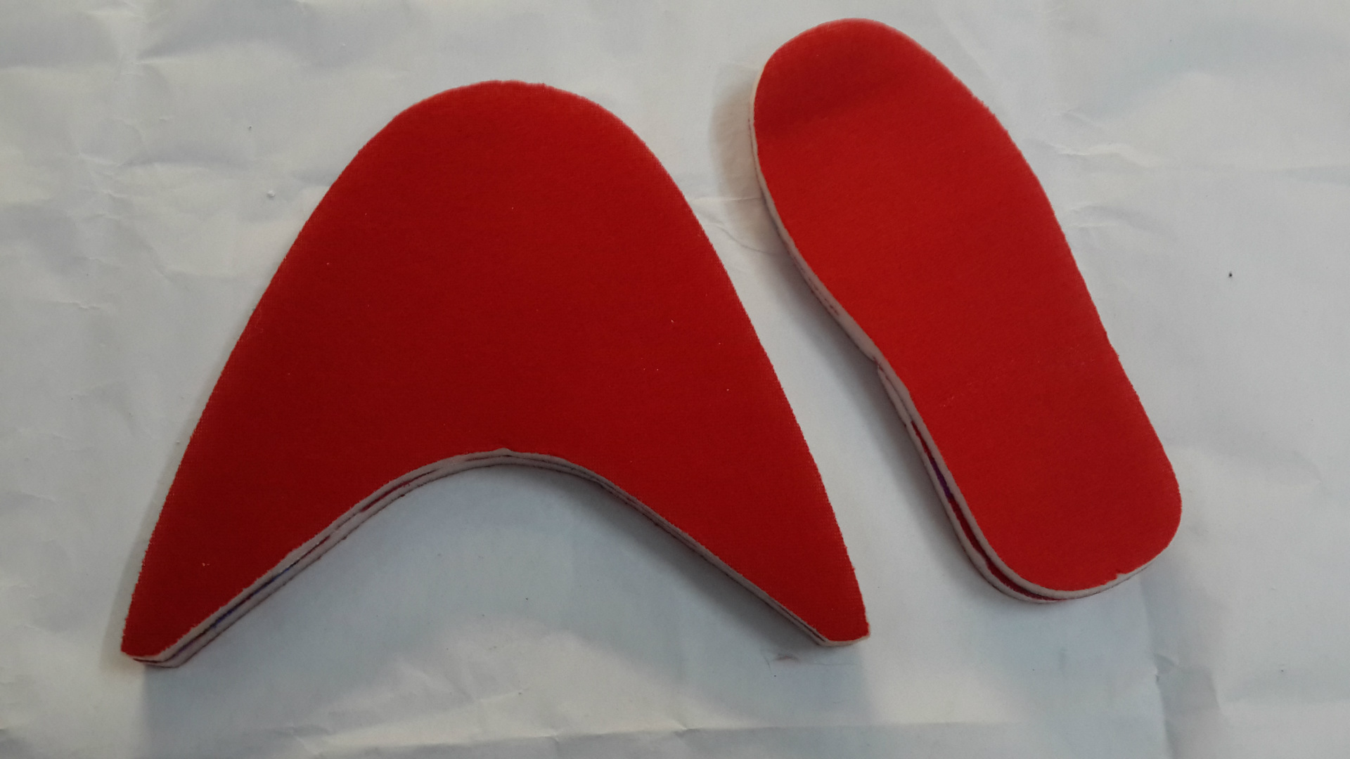 做手工棉鞋,拖鞋的毛线鞋用的海绵