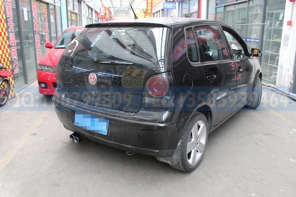 大众polo改装 波罗改装专用排气管 polo排气管 中尾段 s鼓 跑车音