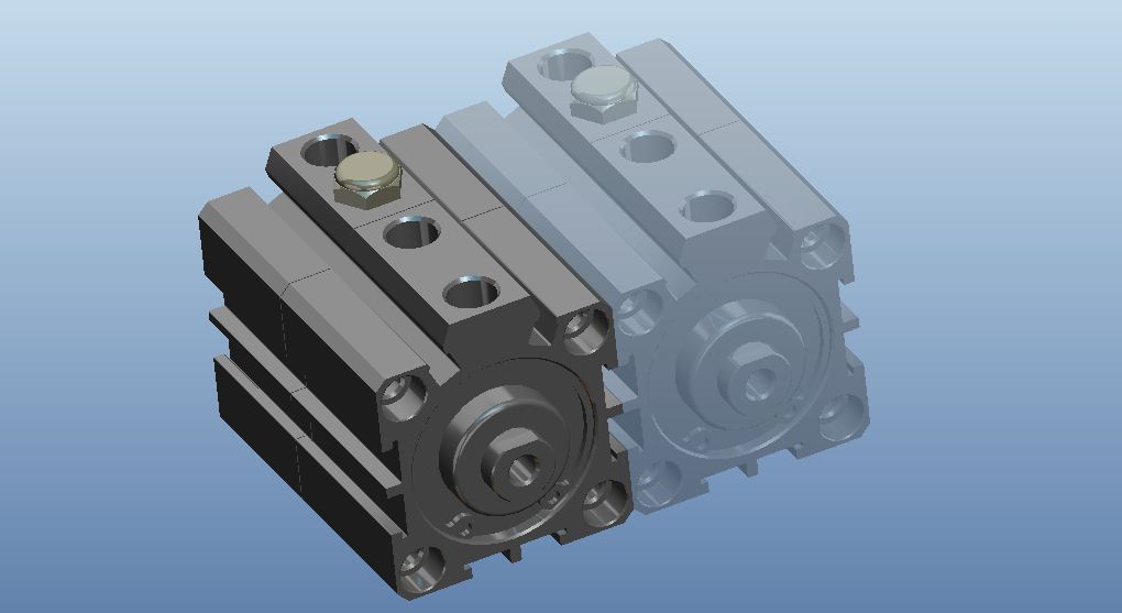 薄型气缸 sdat 40-15【airtac型】紧凑型气缸 亚德客气缸