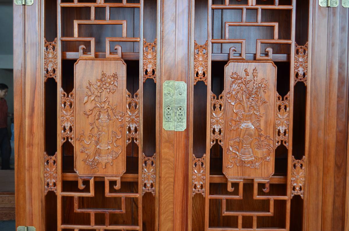 仿古 东阳木雕非洲花梨木】价格,厂家,图片,柜类,箱类,东阳市文溢家具