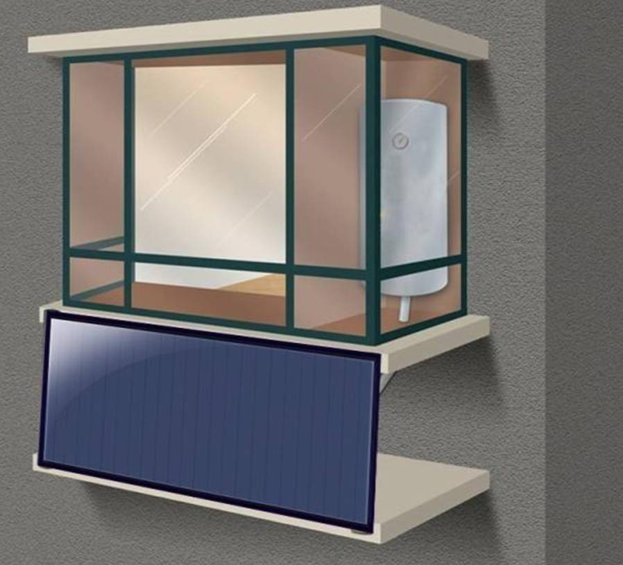 鲁青华能平板阳台太阳能热水器卓越的性能特点