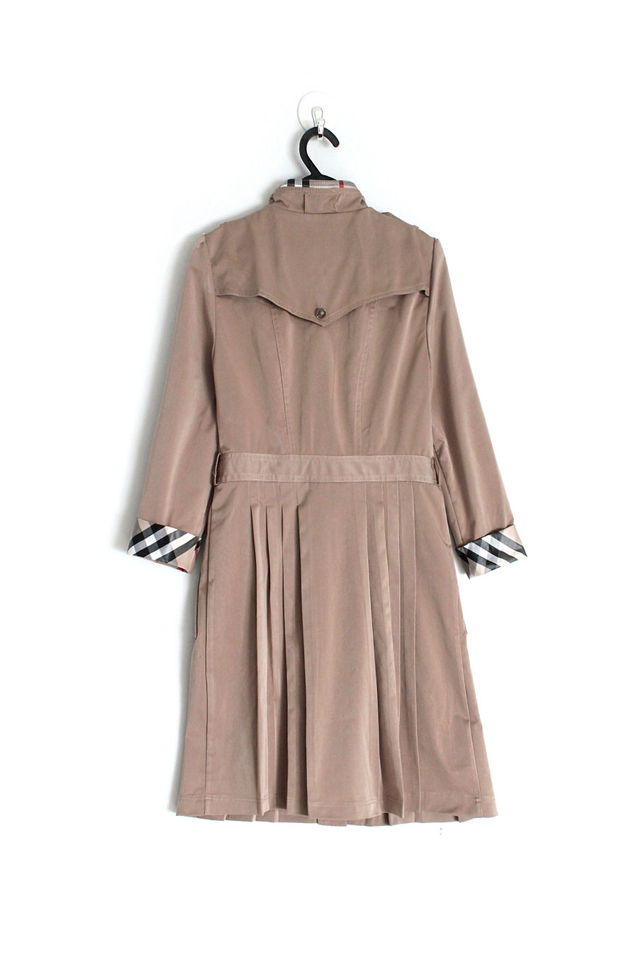 2013年秋外贸原单女装送腰带立领压绉秋款风衣裙连衣裙w1353