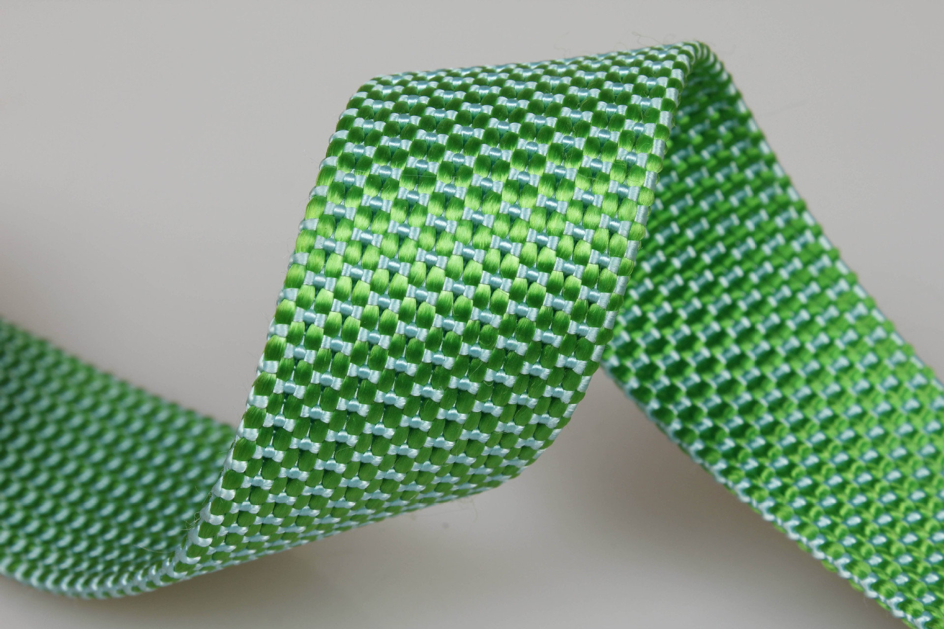 5cm 珠纹绿色单色尼龙织带 全顺织带厂家直销定制加工批发