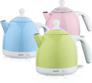 批发采购电热水壶,电热杯-三洋 / 蓝色炫彩电水壶 u-jh2128批发采购