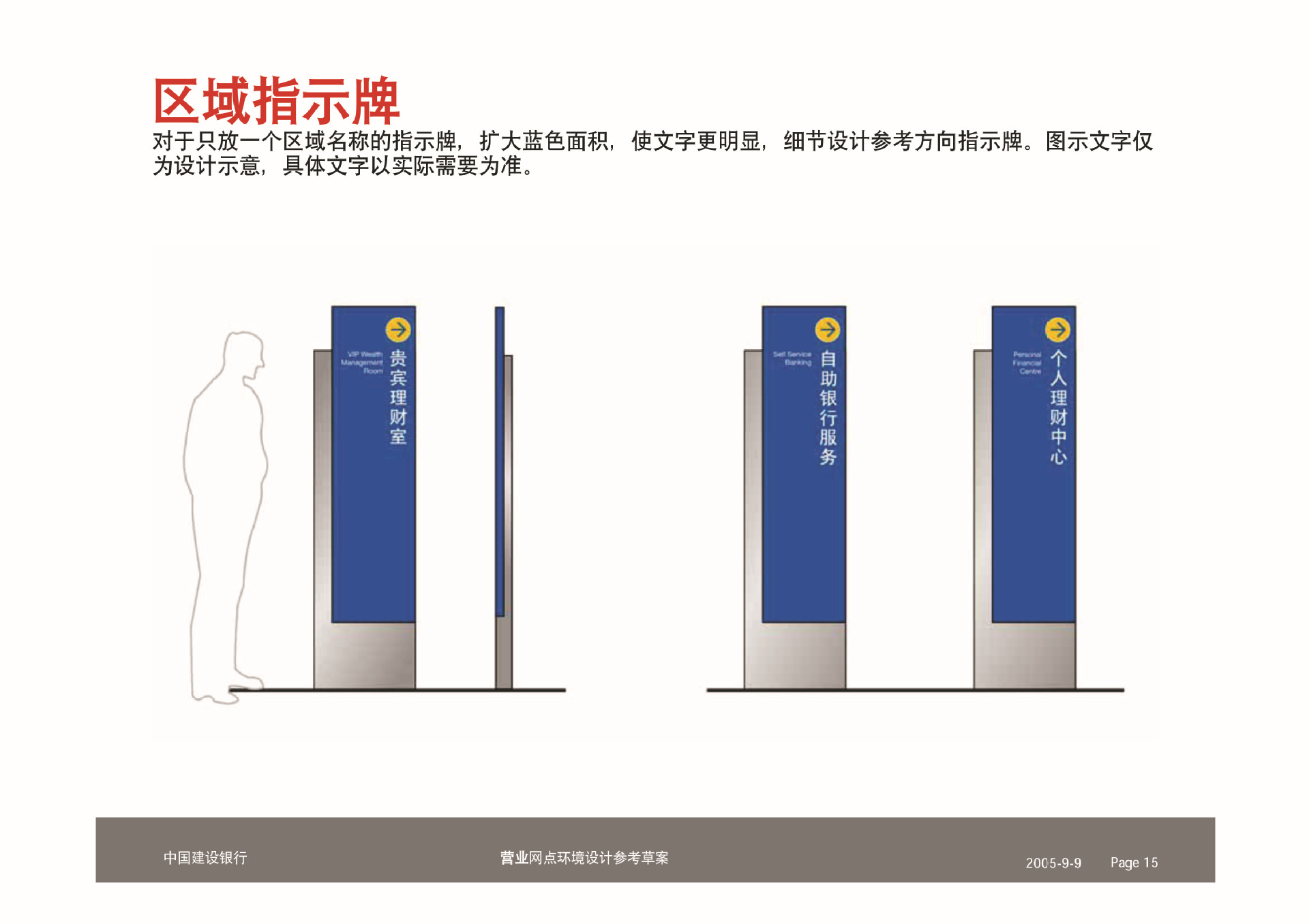 落地式导向牌指路牌座牌 社区指示牌 标识标牌图片_9