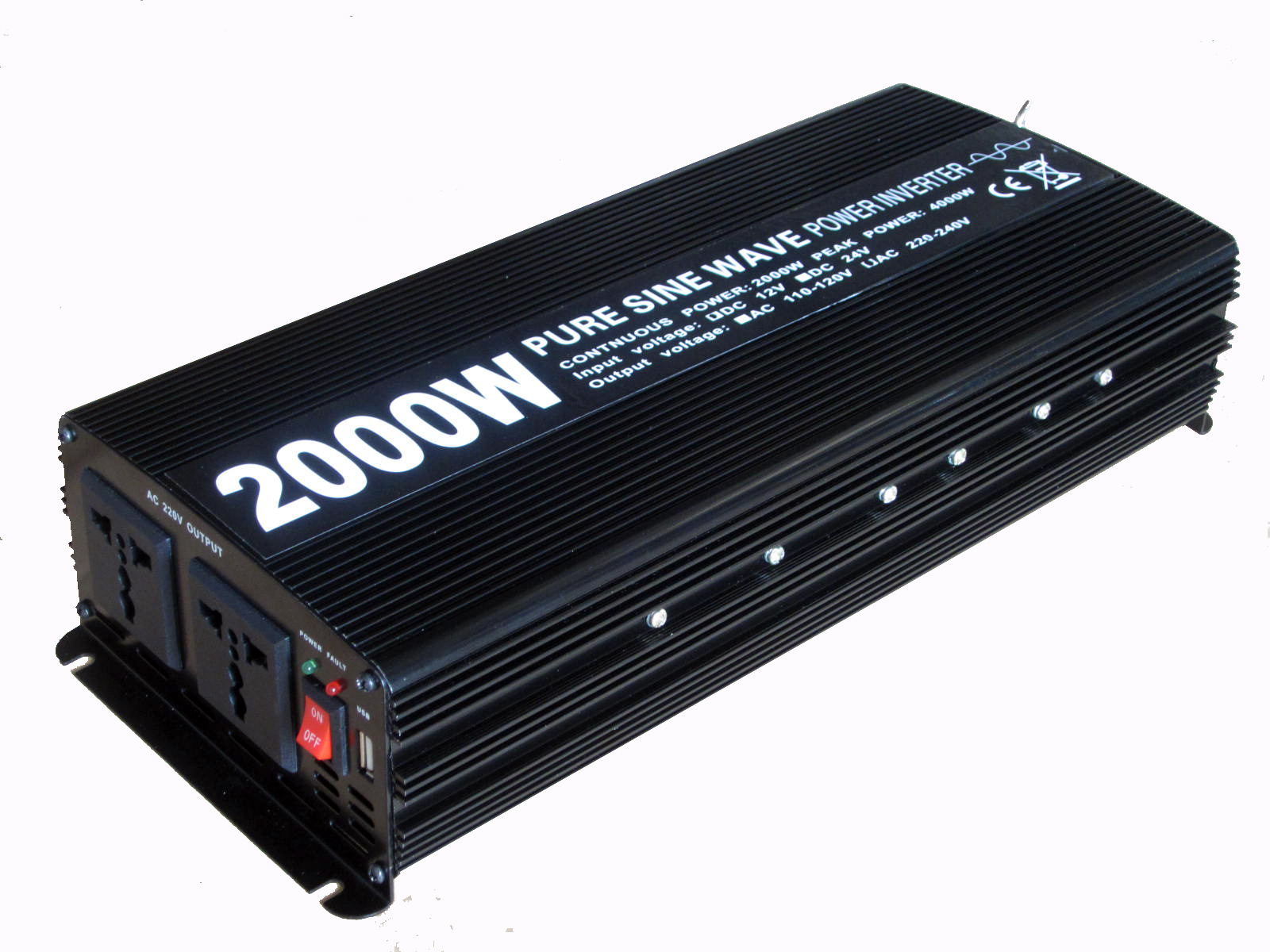 电兔子机器 2000w正弦波 光伏家用