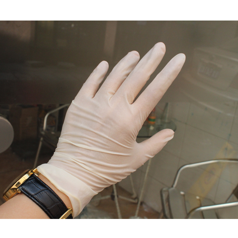 双美女医用手套图片