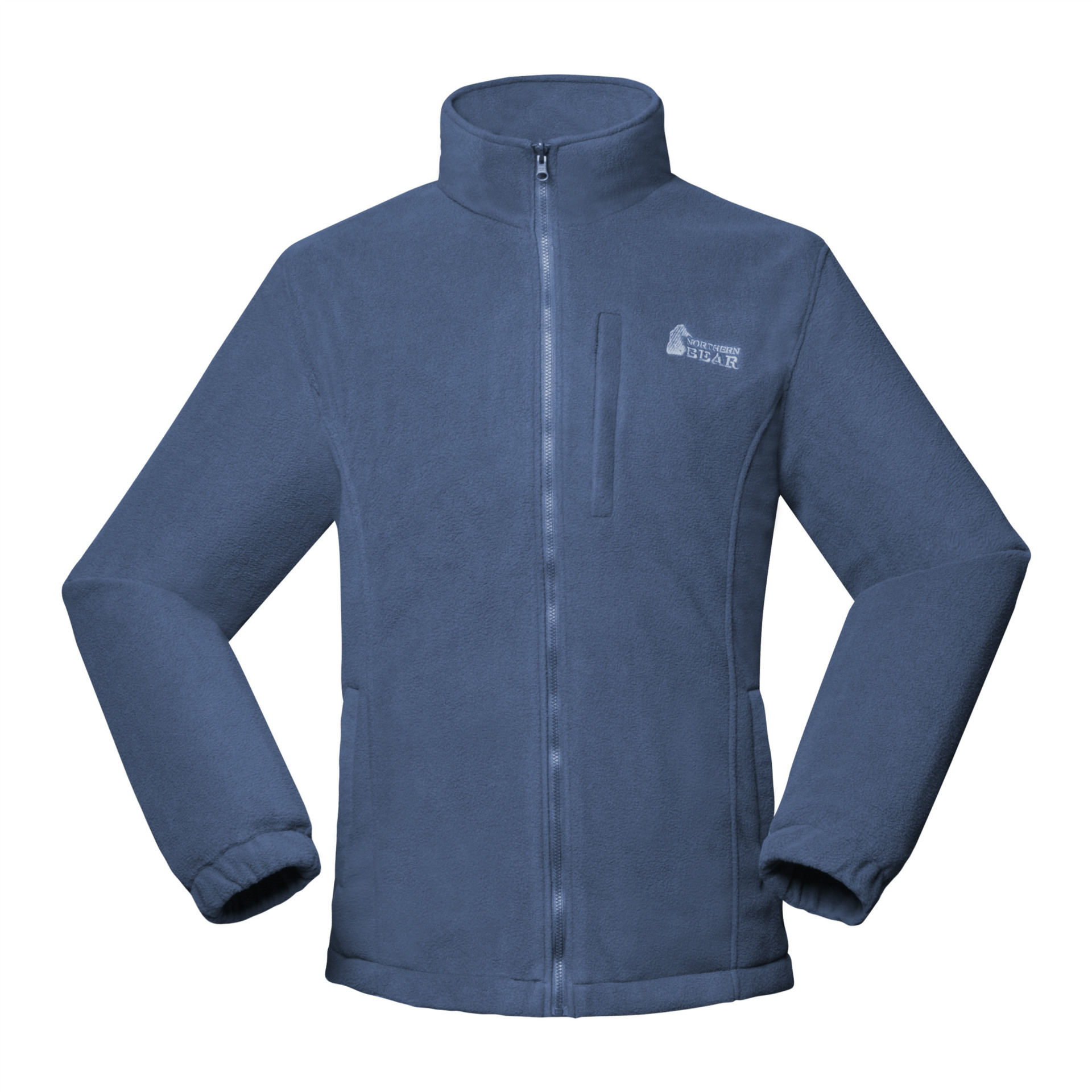 品牌直批 northernbear北极熊男款保暖透气全开拉链抓绒衣