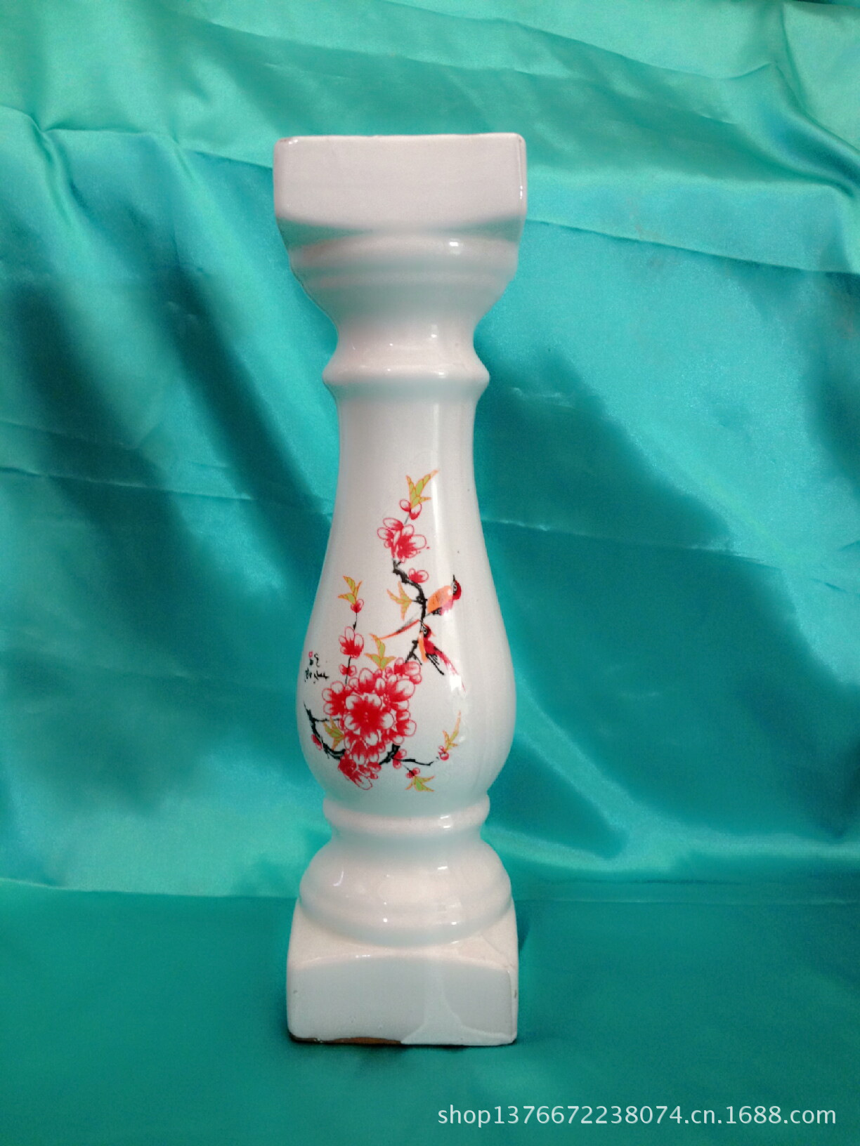 厂家直销 建筑材料陶瓷栏杆美阁牌栏杆装饰建材40cm高温全瓷栏杆