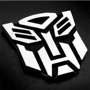 变形金刚车贴 pvc车贴狂派博派标志车贴 汽车装饰车贴用品