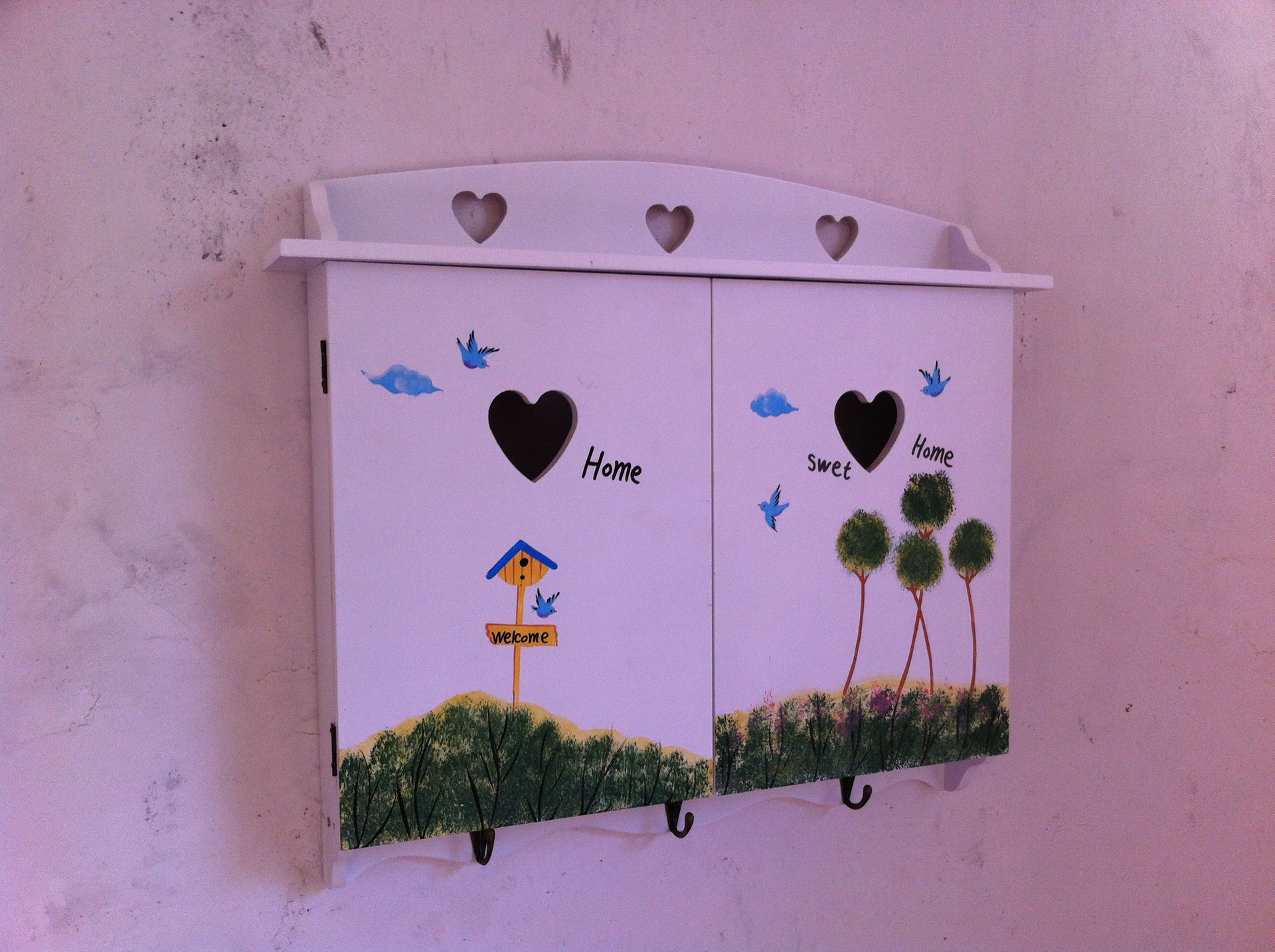 厂家直销 田园风格装饰电表箱 遮挡箱 竹子图案手绘配电箱图片_7