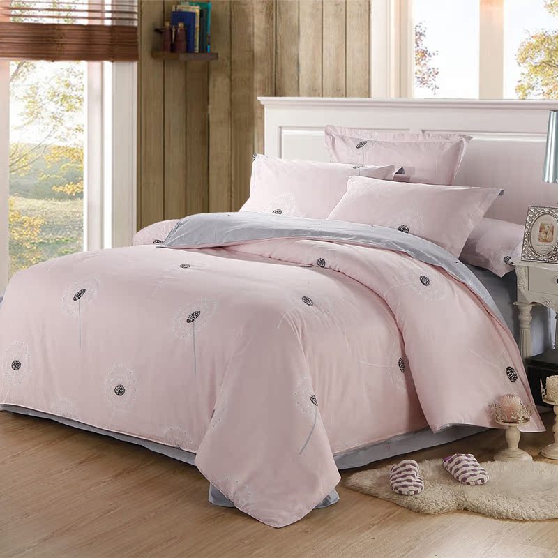 2013新款雅士利家纺全棉四件套床单被套枕套 床上用品韩国