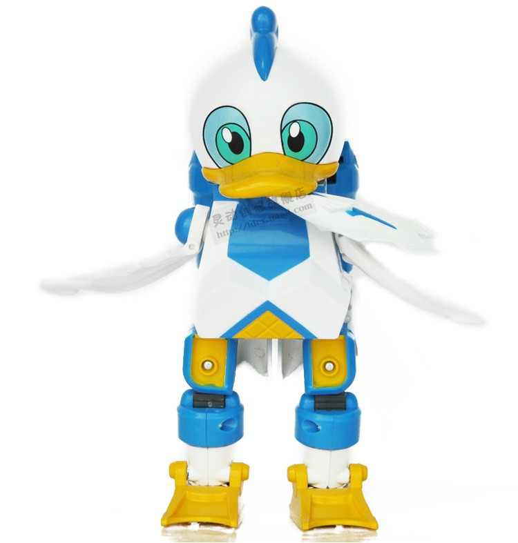 正品灵动快乐酷宝 白天鹅酷宝7505 儿童益智变形动漫玩具