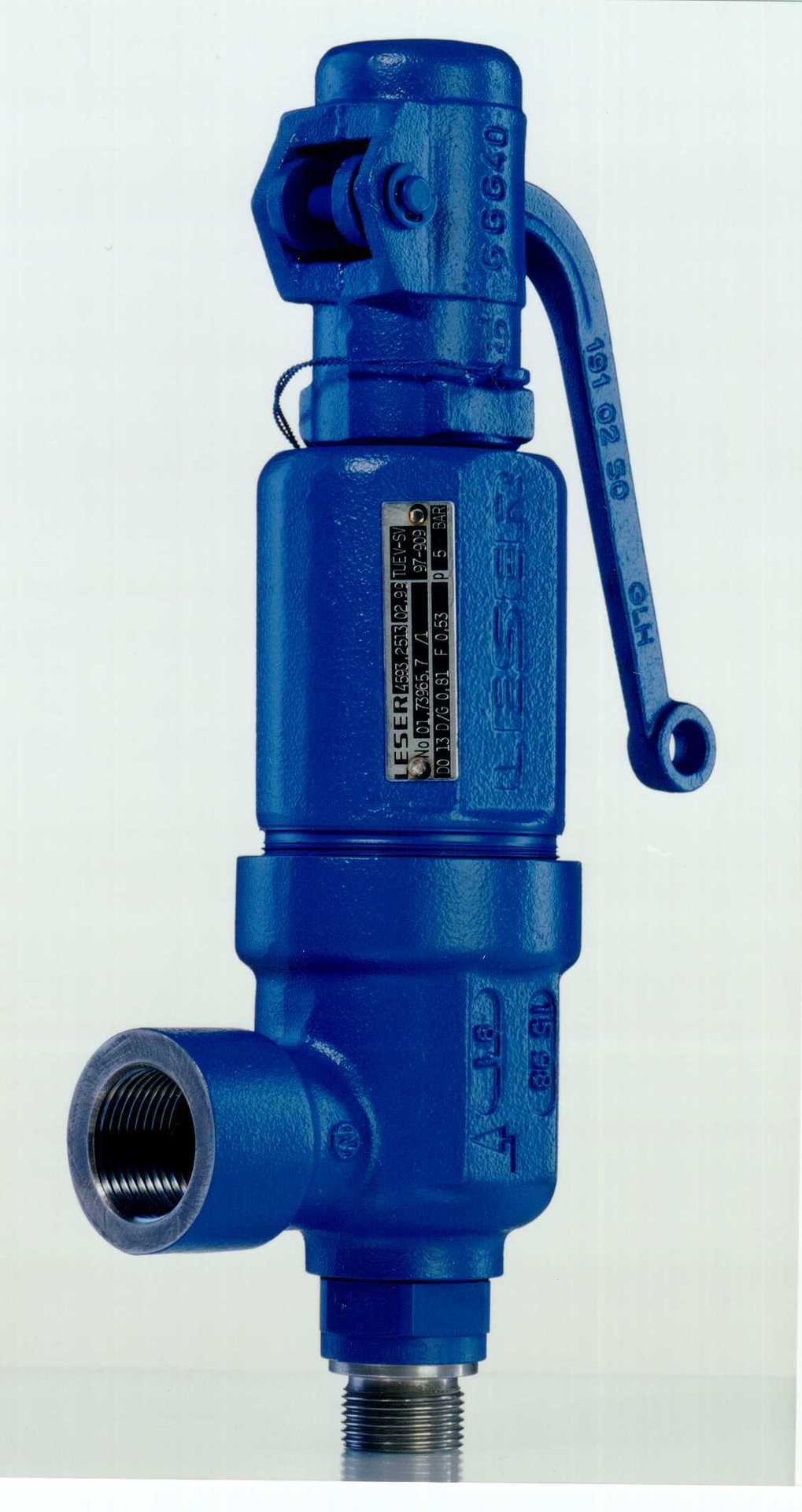 德国leser安全阀441系列法兰连接安全阀4412.4772