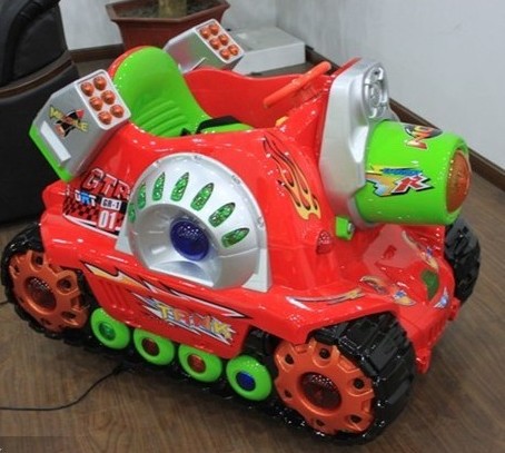 儿童投币摇摆机,激光坦克摇摇车,弹珠机摇摇车 新款小汽车爆款