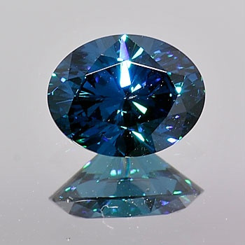 梧州匠域锆石厂家供应优质合成宝石 饰品配件 可定制 椭圆天然低