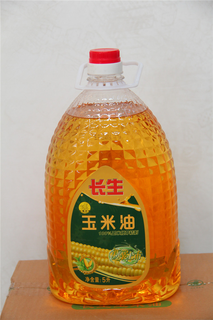 长生 玉米油 食用油 【长生】金质玉米胚芽油 5l