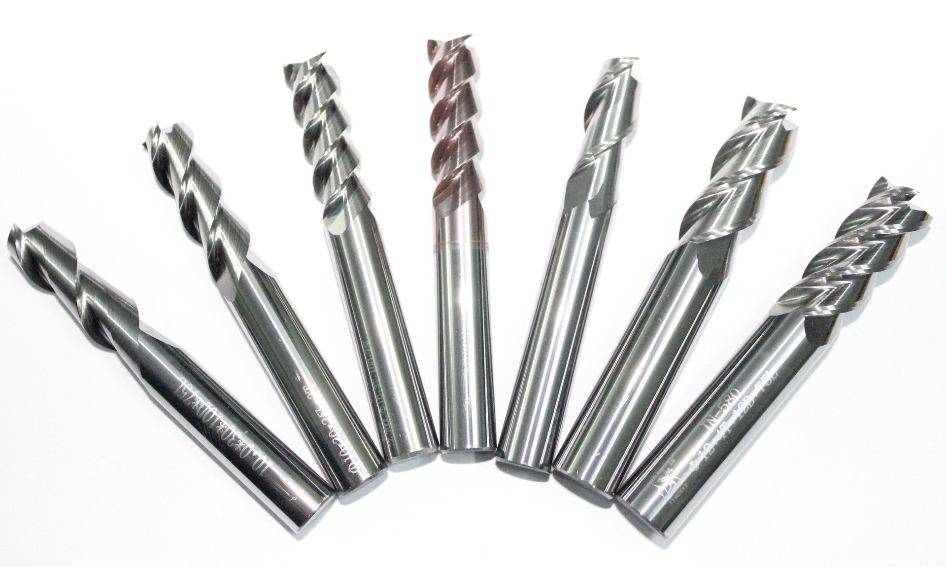 进口精密抛光耐磨性能优异高硬度铝用立铣刀及非标刀具