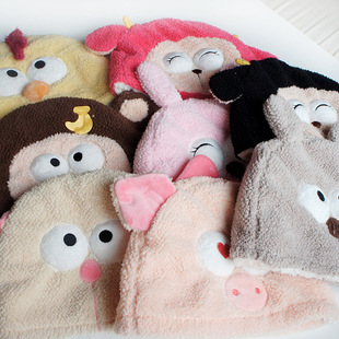 韩国文具鼓眼帽子/睡眠帽子/可爱外出帽子/保暖帽子冬季用品10615