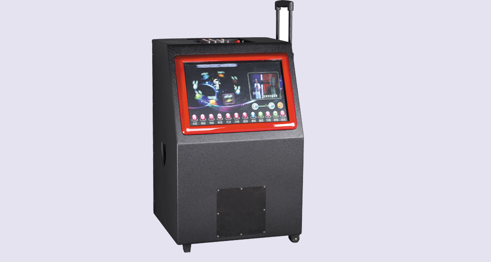 移动点歌台 便携式ktv点歌系统 移动音箱 19寸触摸屏点.