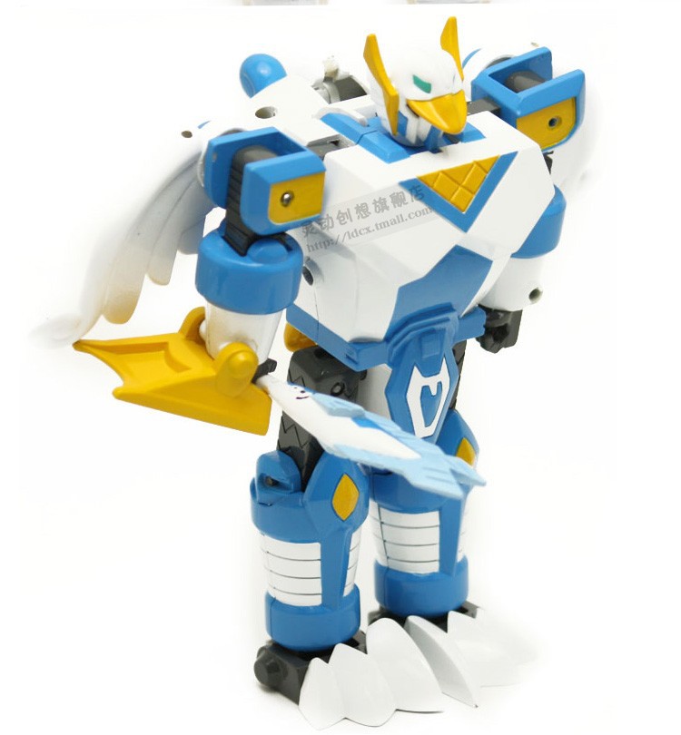 正品灵动快乐酷宝 白天鹅酷宝7505 儿童益智变形动漫玩具