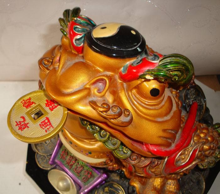 开光金蟾 招财 吸财摆件摆饰