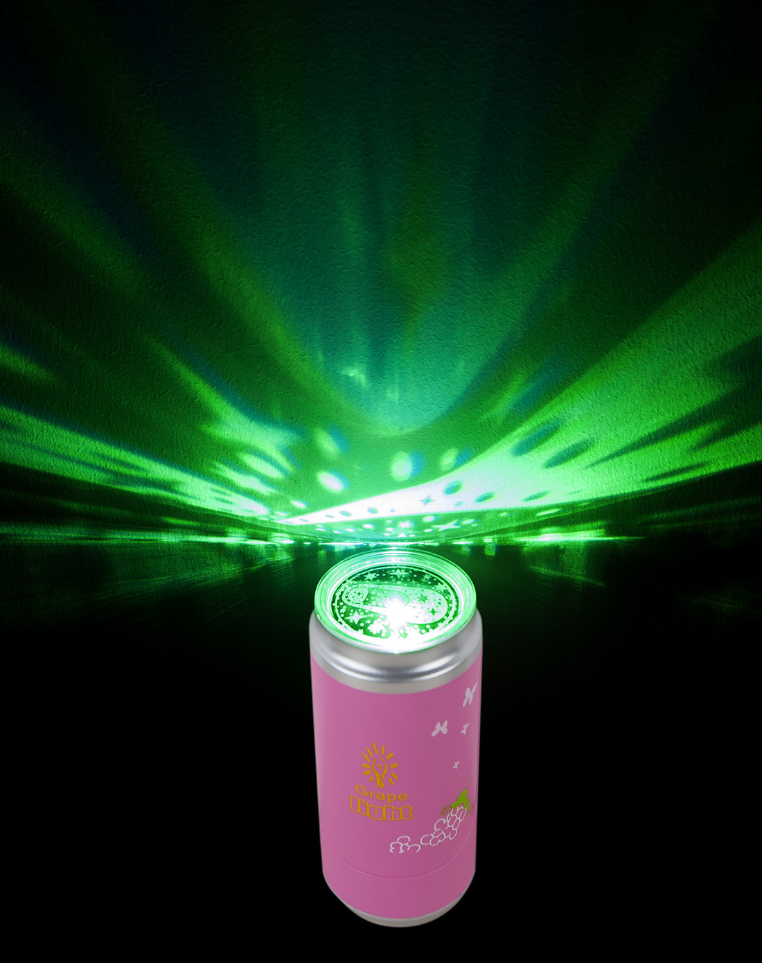 易拉罐护眼台灯--粉色