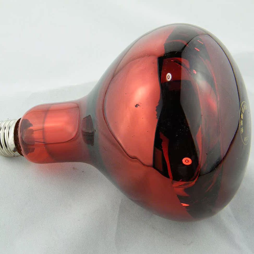 供应红外线保温灯220w加热灯泡理疗灯防爆加厚灯泡美容院减肥身体