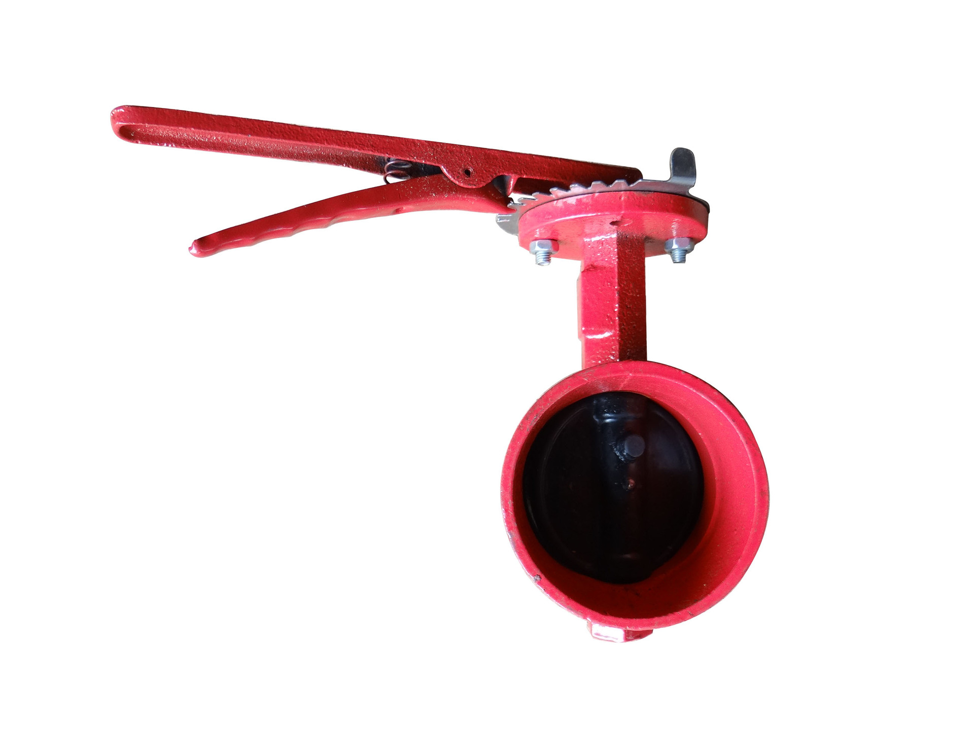 对夹式沟槽蝶阀对夹手柄沟槽蝶阀 制作精良-「阀门」-马可波罗网