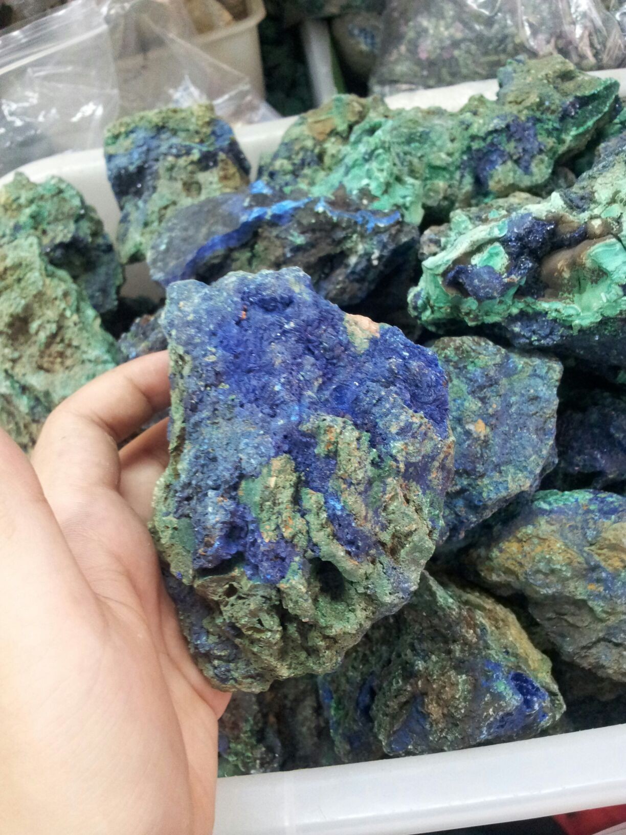 东海 天然蓝铜矿 厂家大量批购