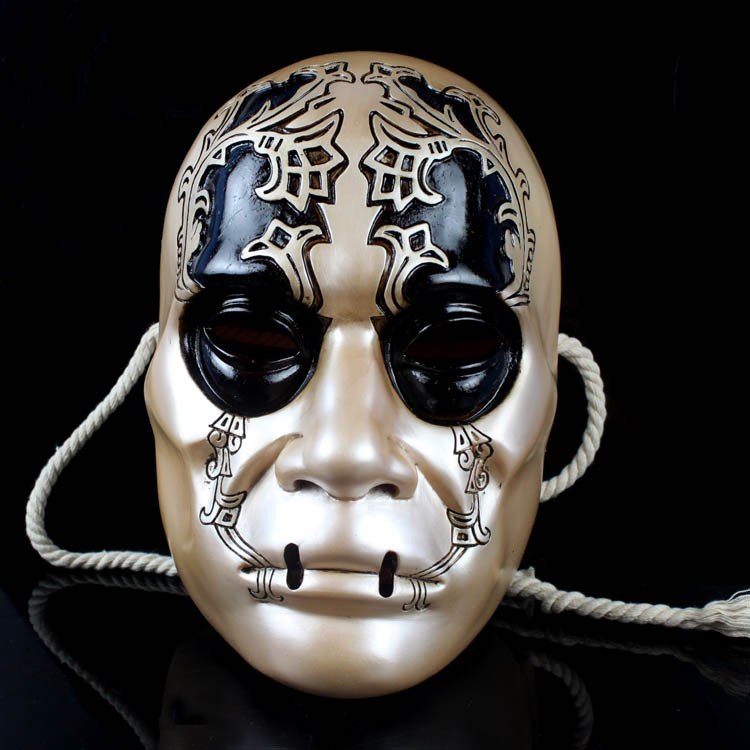 【精品树脂工艺 harry potter(哈利波特)电影周边食死徒面具】浙江金