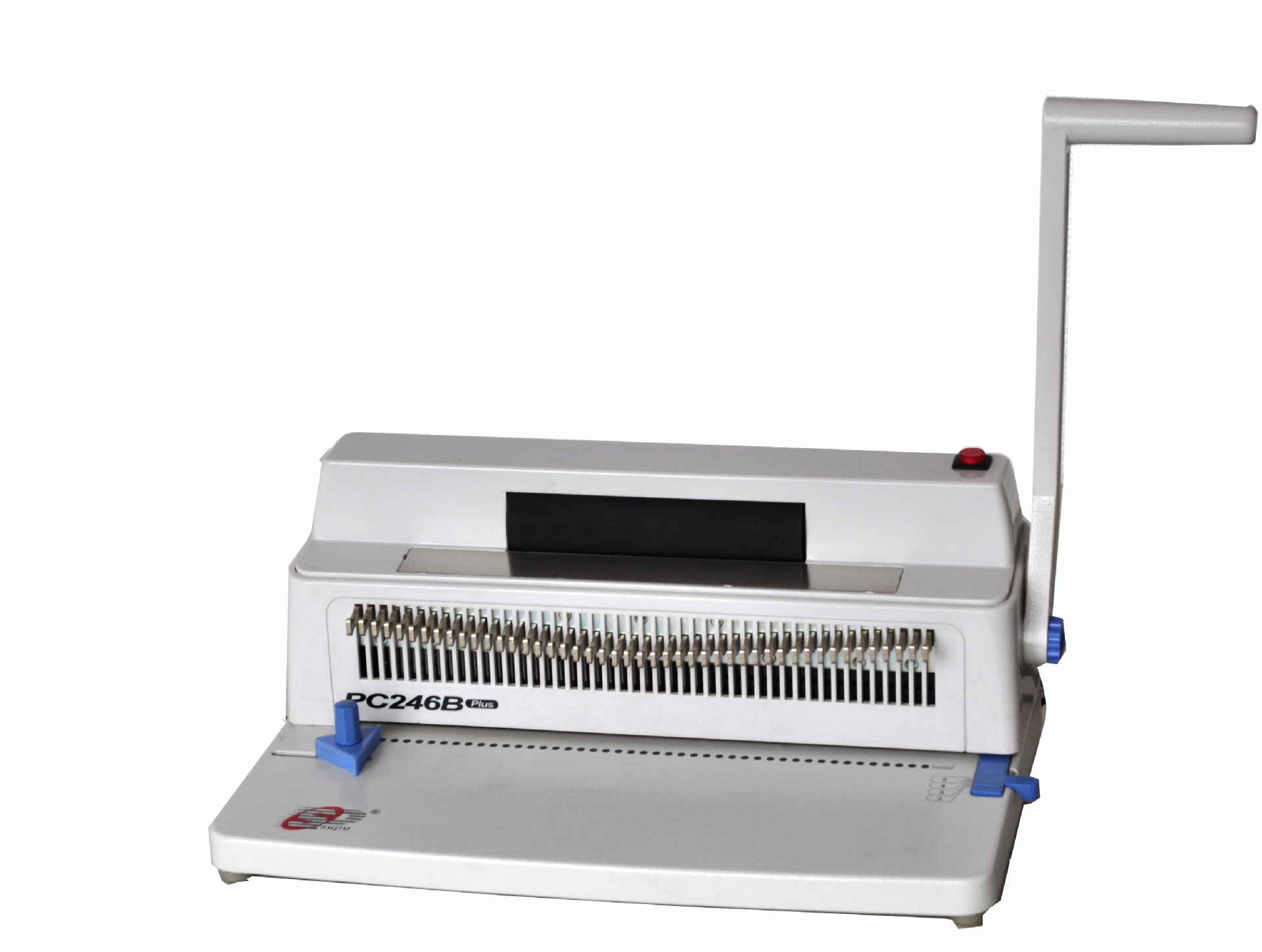 速普pc246b plus 手动打孔电动装订单线圈装订机