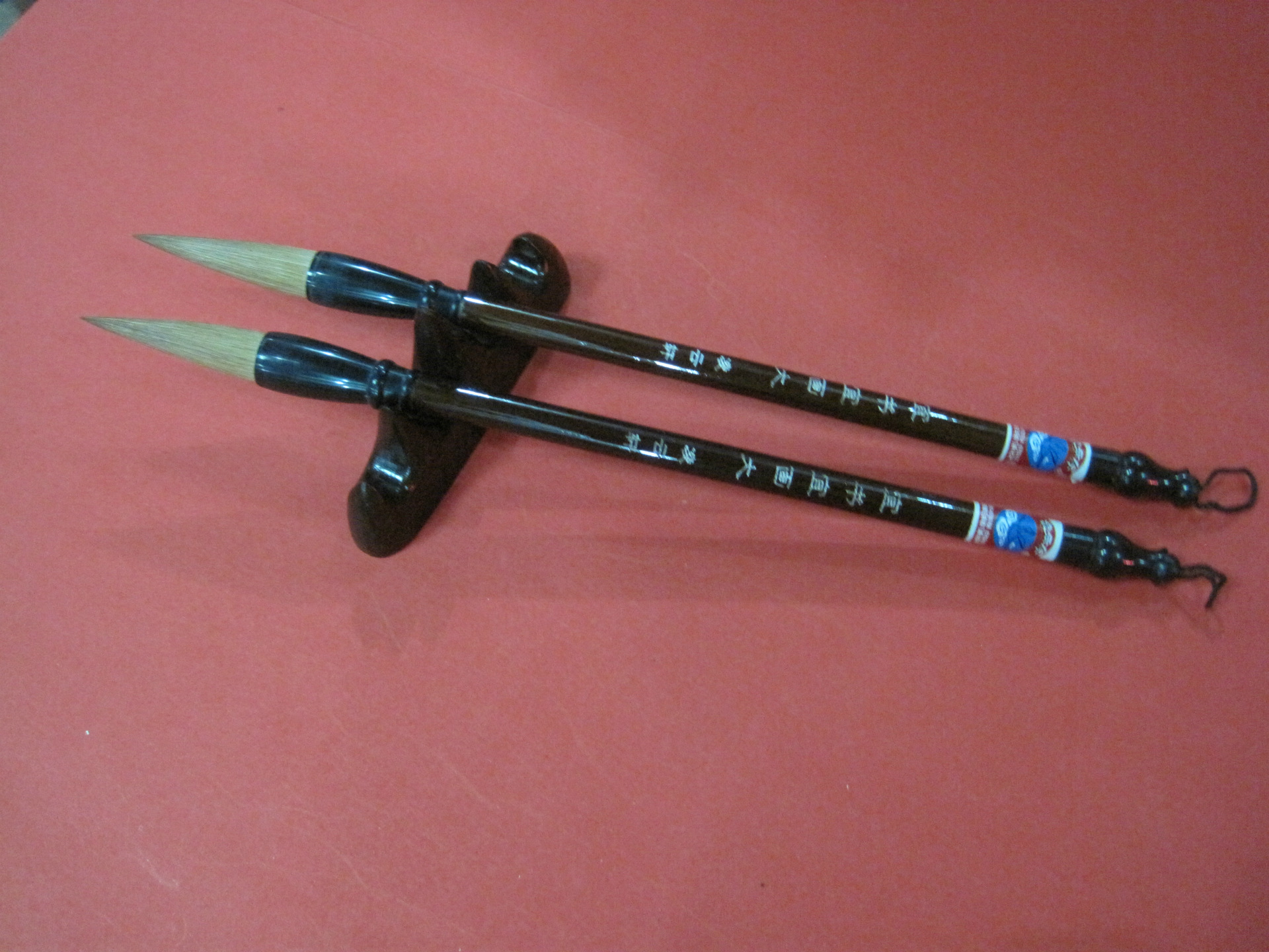 凌云轩 文港毛笔 高中低挡毛笔 狼毫羊毫兼毫毛笔 宜书宜画