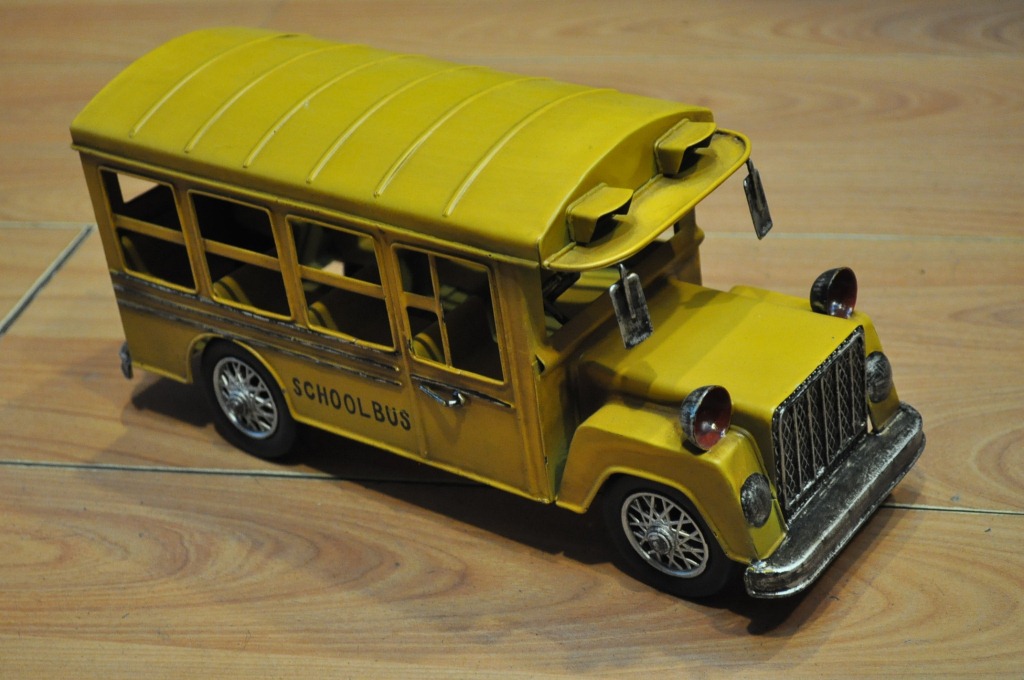 纯手工仿古做旧铁皮汽车/公交车/双层巴士模型 家居工艺摆件