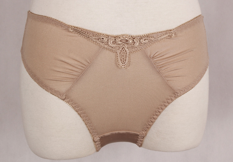 2013年新款女士蕾丝花边肉色内裤 女士舒适肤色内裤 可批发