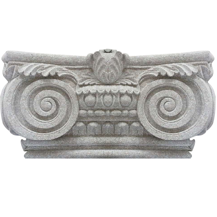 石材柱头雕花批发 提供美观精致手工雕刻石雕梁托 石柱柱头
