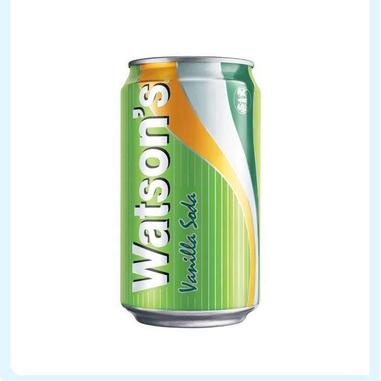 屈臣氏 云呢拿苏打水 香草味330ml*24听 鸡尾酒必备