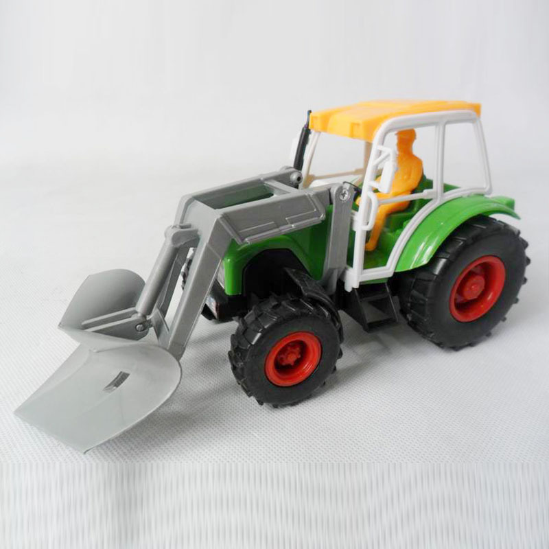 供应sm161192二款拉线农夫车 拉线车玩具 塑料农夫车 玩具车